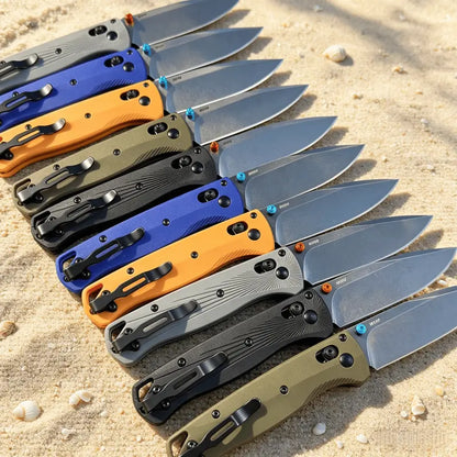 535BK Tactical EDC Folding Portable Knife, Lightweight Pocket Knife with Sharp Blade for Camping, Hiking & Daily Use – Best Gift for Him