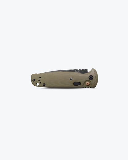4300 BK CLA| Black G10 OD | Green G10