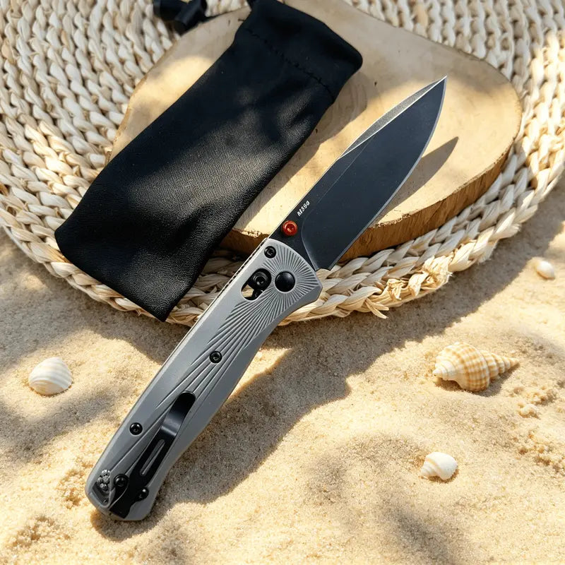 535BK Tactical EDC Folding Portable Knife, Lightweight Pocket Knife with Sharp Blade for Camping, Hiking & Daily Use – Best Gift for Him